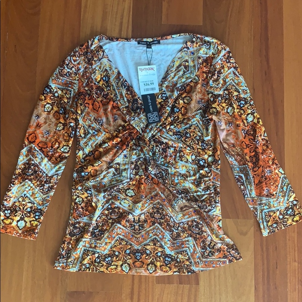 Patterned Blouse